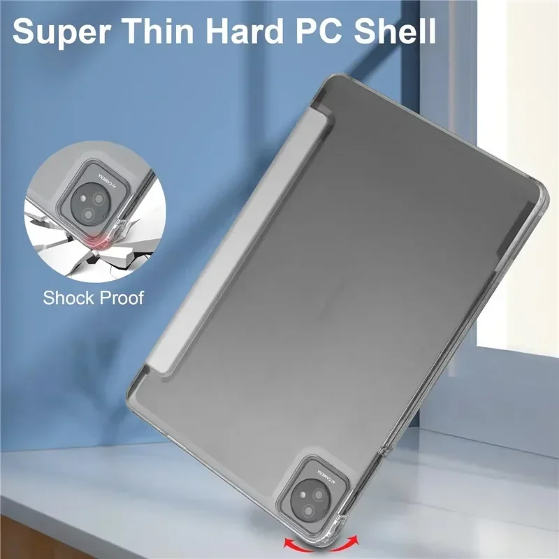 Funda For Blackview Tab 8 Wifi Case 10.1" Tablet Tri-folded Magnetic Stand Cover For Coque Blackview Tab 7 Wifi Case