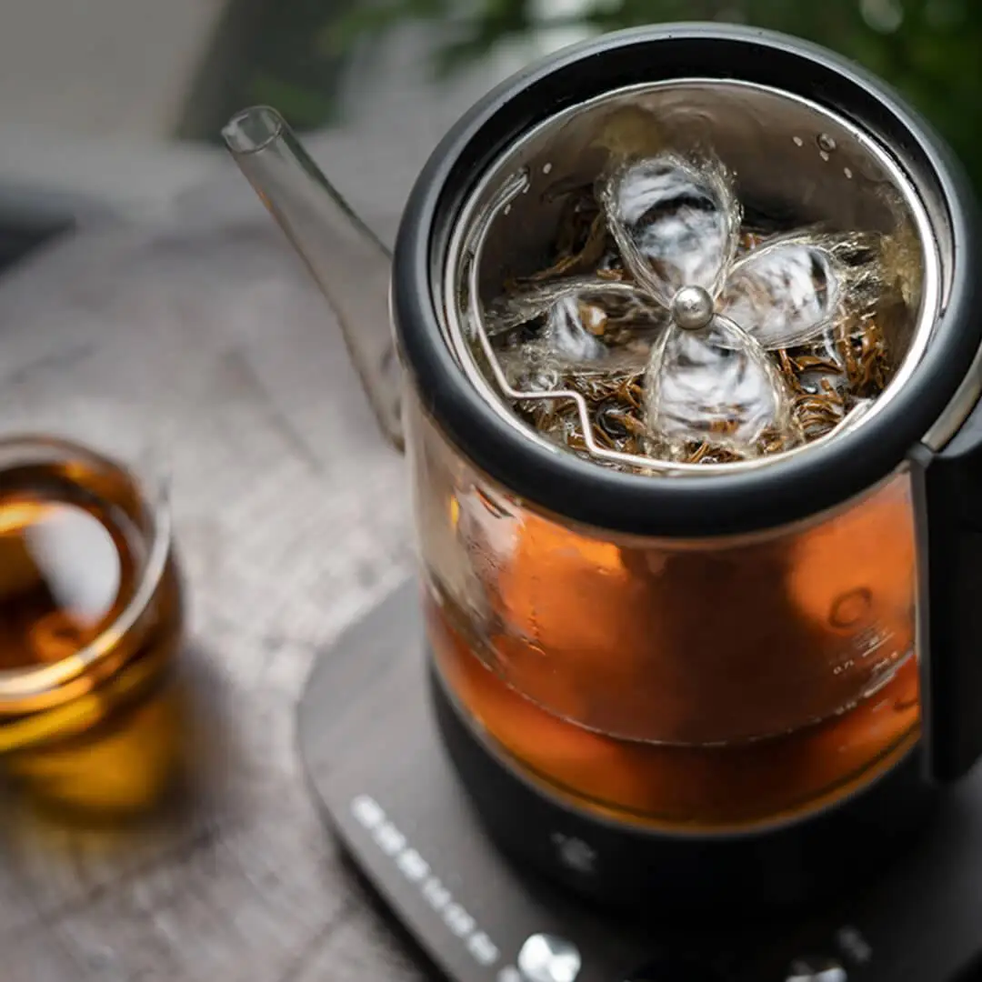 MING ZHAN 220V 1000W MZ102 One-Key อัจฉริยะน้ําพุชา Maker ปรับอุณหภูมิสเปรย์และต้ม 6 ชนิดชาที่สําคัญ