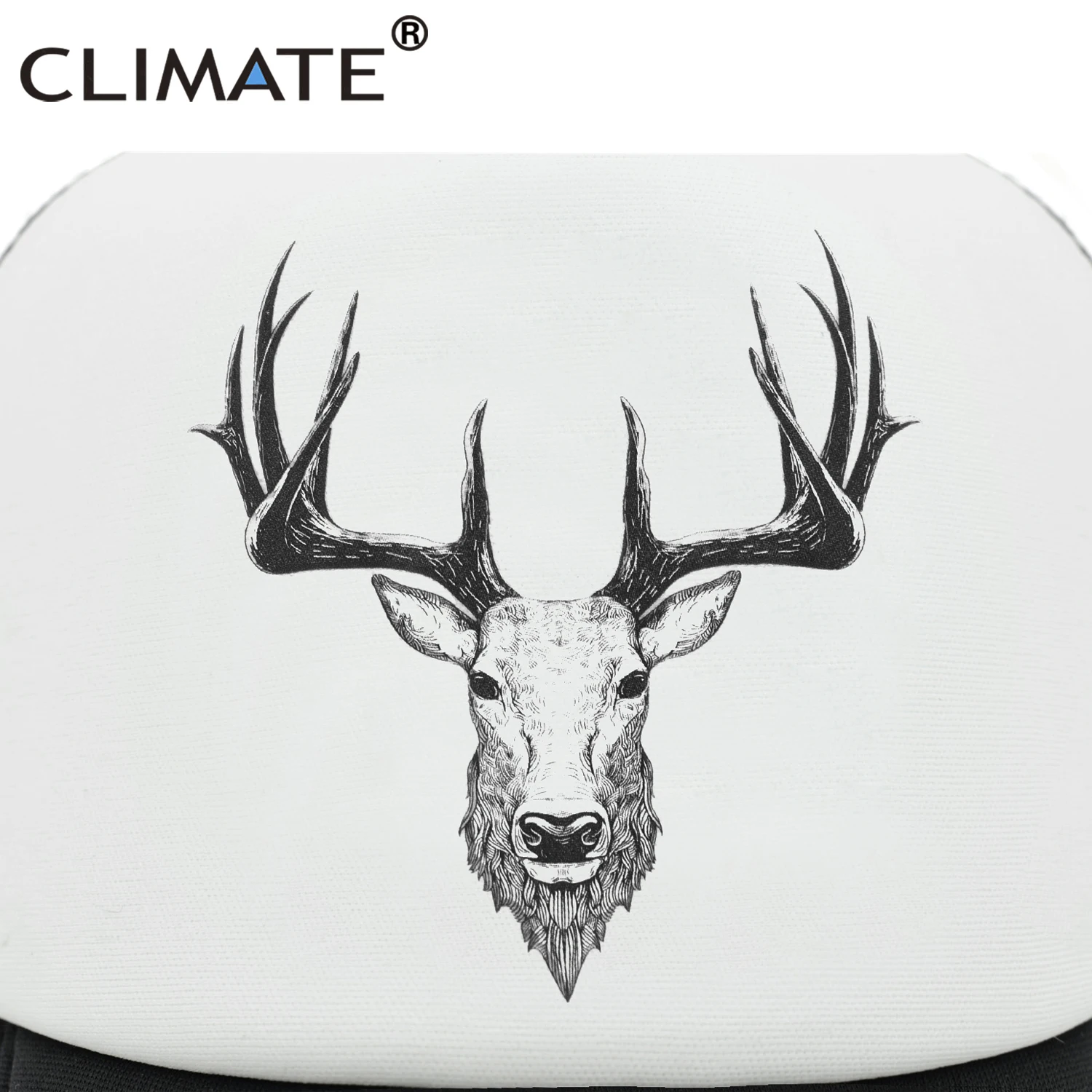 CLIMATE Deer Elk Buck Cap Men Deer Cool Trucker Cap Elk Caribou Hunting Hunt Sport Baseball Cap Summer Cool Mesh Cap Men Man