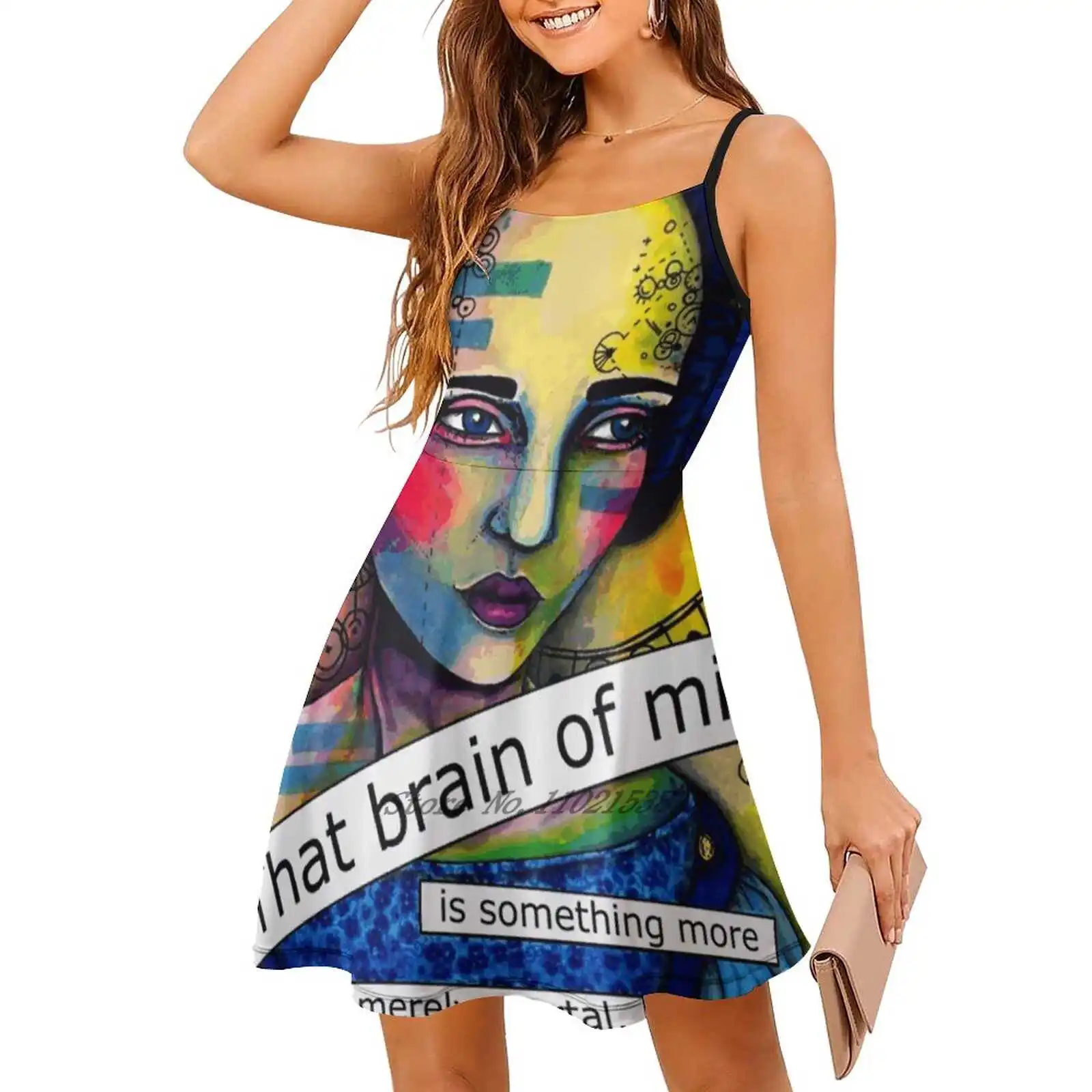 Ada Lovelace Loose Pocket Dress Fashion Print Dress Short Sleeve V-Neck A-Line Dress Ada Lovelace Ada Lovelace Quote Words