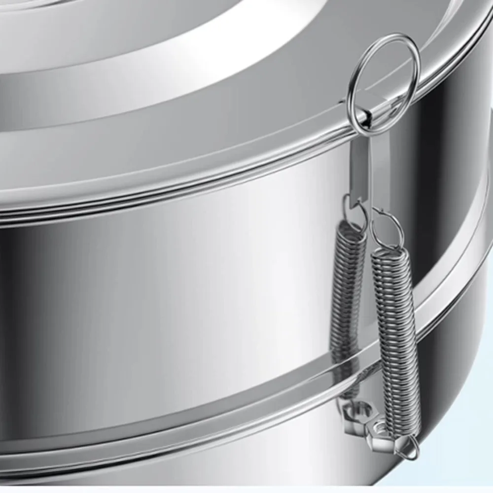 30CM Small Stainless Steel Electric Vibrating Sieve Machine, Powder Particle Shaking Screen for Sieving Filtration andSeparation