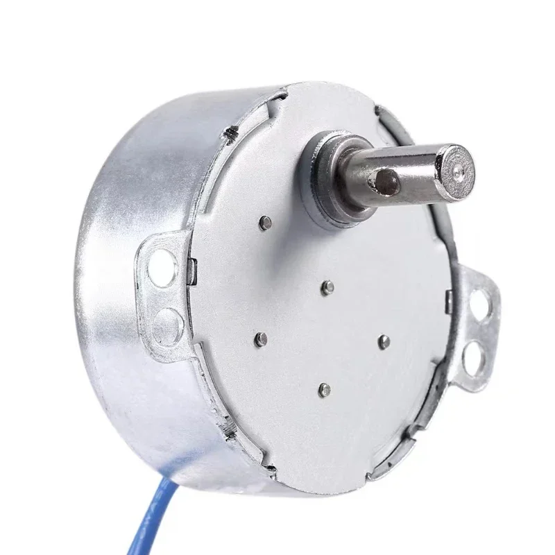 TYC-50 5-6 r/min Stable Synchronous Motor Pro AC 100-127V 50/60Hz Torque 6RPM/MIN CCW/CW 4W 2.5-3R/MIN Microwave Turntable