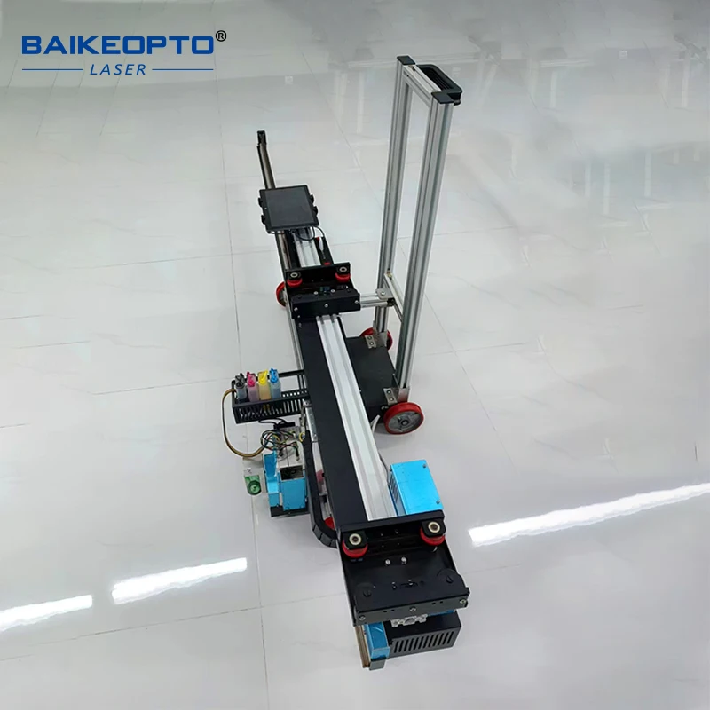 BK-WP128 AI Floor Printer Ink Stock Mangement System Easy Operation Automatic Image Splitting Various Printing Modes