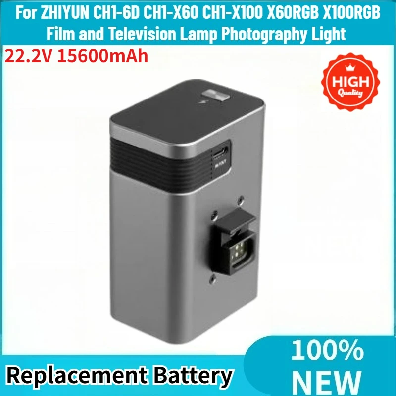 High Quality 15600mAh Battery for ZHIYUN CH1-6D CH1-X60 CH1-X100 X60RGB X100RGB Film and Television Lamp Photography Light