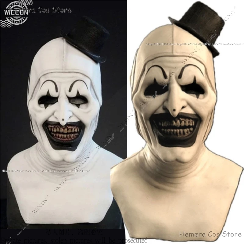 Art The Clown Cosplay Movie Cosplay Costume Jumpsuit Mask Halloween Costumes Mask for Men Women Adult Child Halloween Party