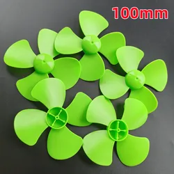 5-10pcs Four-blade 60mm 80mm 100mm DIY Toys Spare Parts Fans Props For Airplane Model Student Technology Handmade Accessories