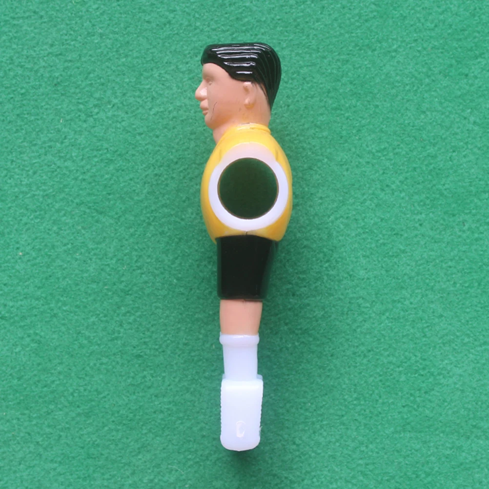 

8pcs Plastic Foosball Men Replacement Tournament Style Soccer Players For Standard Rods Durable Smooth Surface Mini