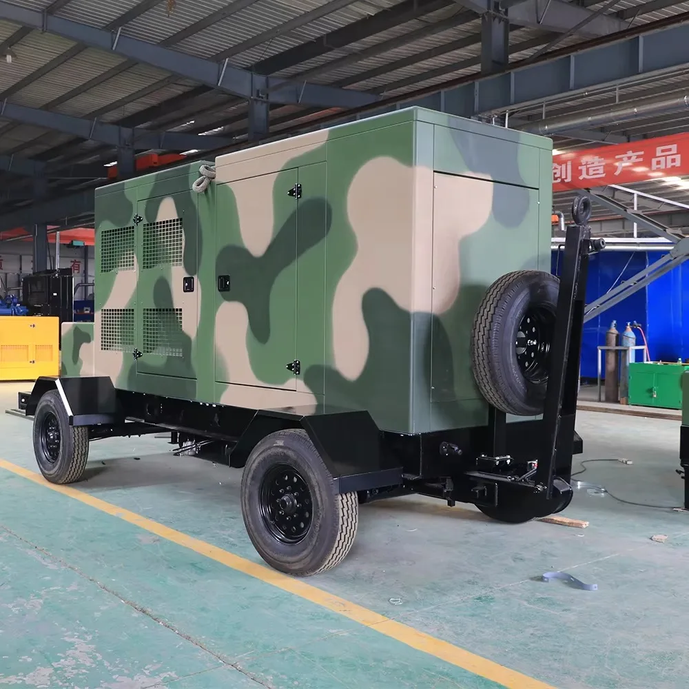 Comler Engine Silent Generators 50kva 100kva 200KW Mobile Generator with ATS and Remote Start Field Specific