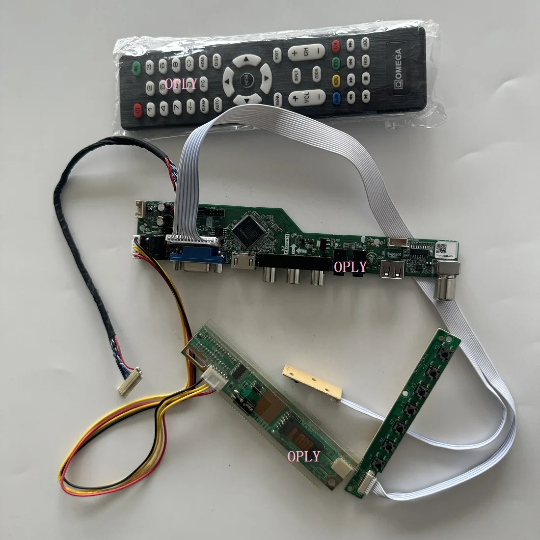 TV Controller board kit HDMI-compatible VGA USB RF AV for LTN140W1 LP140WX1 LP141WX1-TLA2 1280X768 14