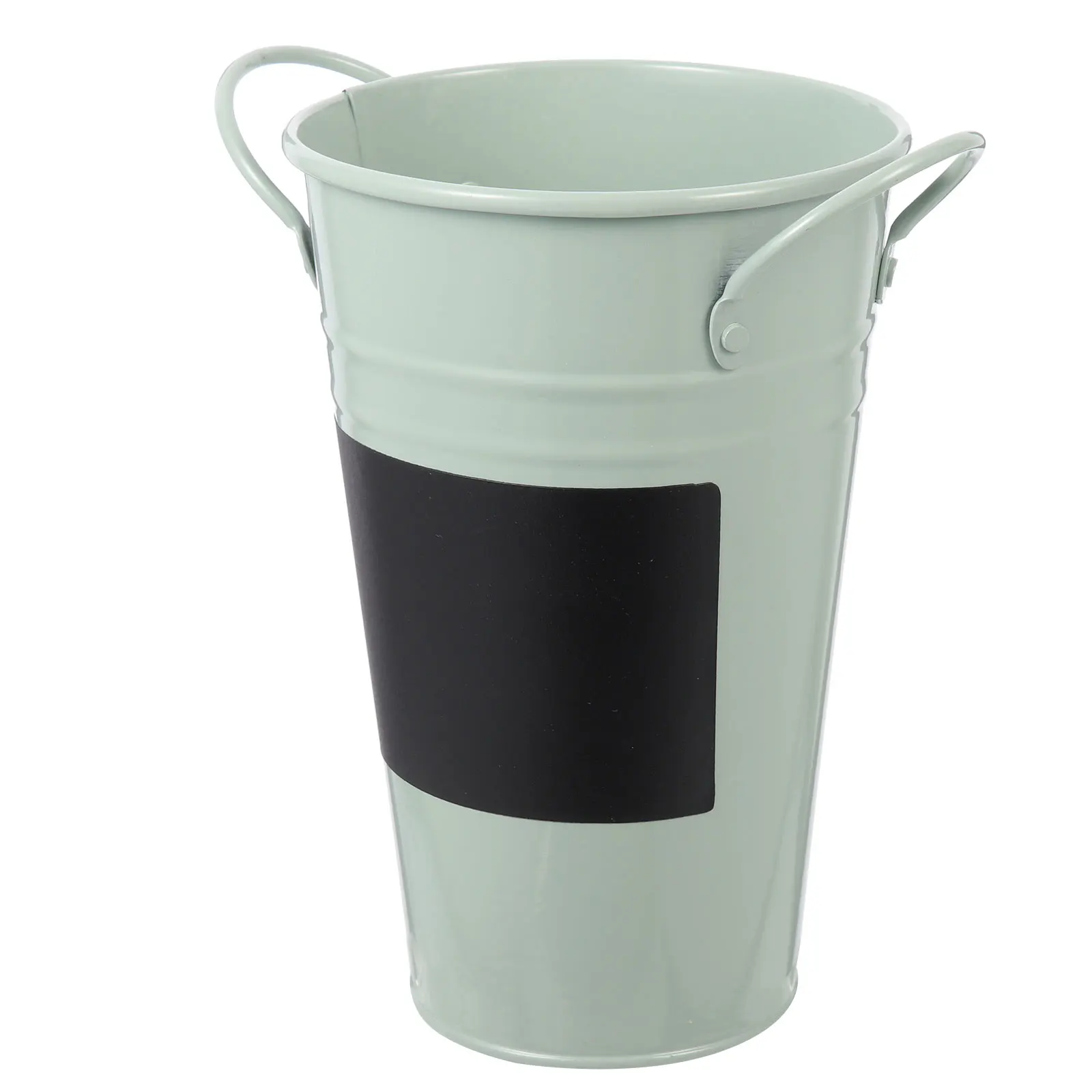 

Retro Iron Vintage Metal Home Garden Decor Desktop Planter Small Flowerpot Organizer Household Flower Container Compact