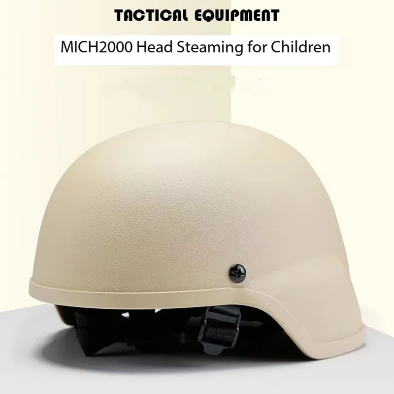 

Kids Children Tactical Plastic Helmet CS Game Protection Headwear Cover Hunting Training Lightweight for Outdoor Activities
