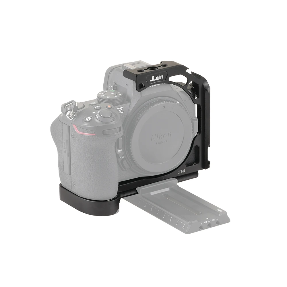 FOTGA Z5II Gabbia per fotocamera per Nikon Z5 II Maniglia laterale per fotocamera Impugnatura superiore Piastra a sgancio rapido Gabbia Rig Kit Telaio video protettivo