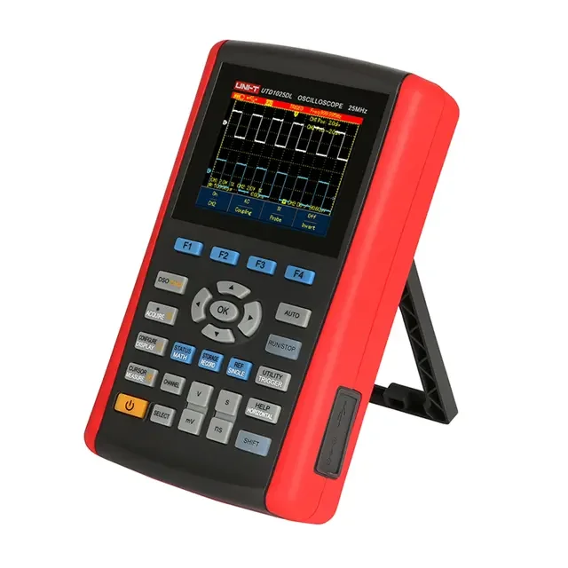UTD1050DL Handheld Digital Storage Oscilloscopes 2 Channels 50MHz 500Msa/s Real-Time Sample Rate