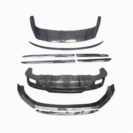 

For Audi Q5L Sportback Body Kit Carbon Fiber Front Lip Rear Diffuser Spoiler Side Skirts-Perfect Fit Upgrade Bumper Kit