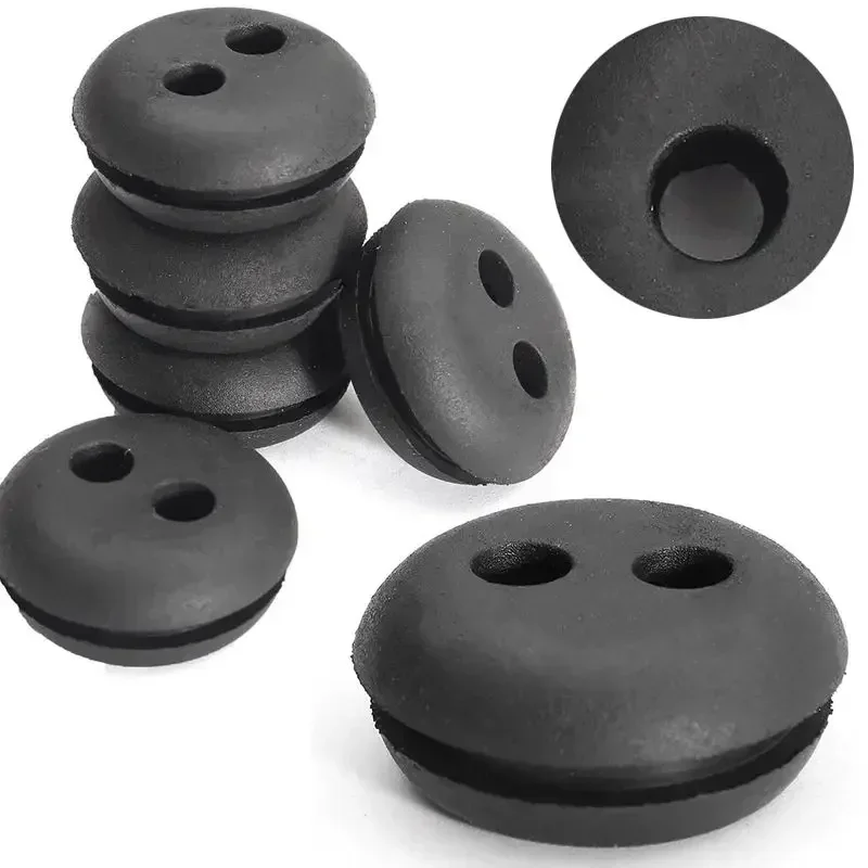 5pcs Rubber Grommet Gas Tank Grommet Rubber Sealing Ring Rubber Gasket Replacement Kit Black Protect Tool For Lawn Mower Trimmer