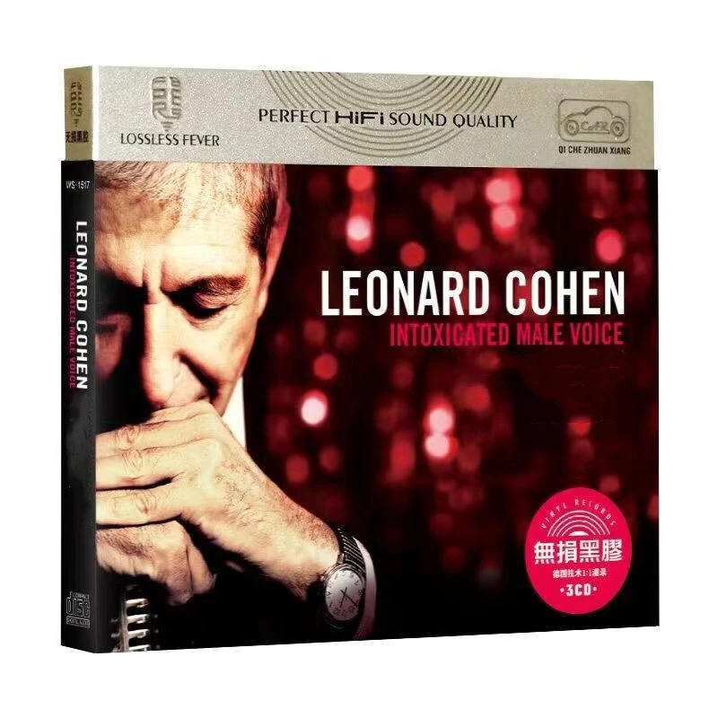

Народный рок Леонард Коэн Музыкальный компакт-диск Greatest Hits Альбом Hall geheah 3 шт. Музыкальная запись Косплей Walkman Car Soundtracks Коллекция коробок