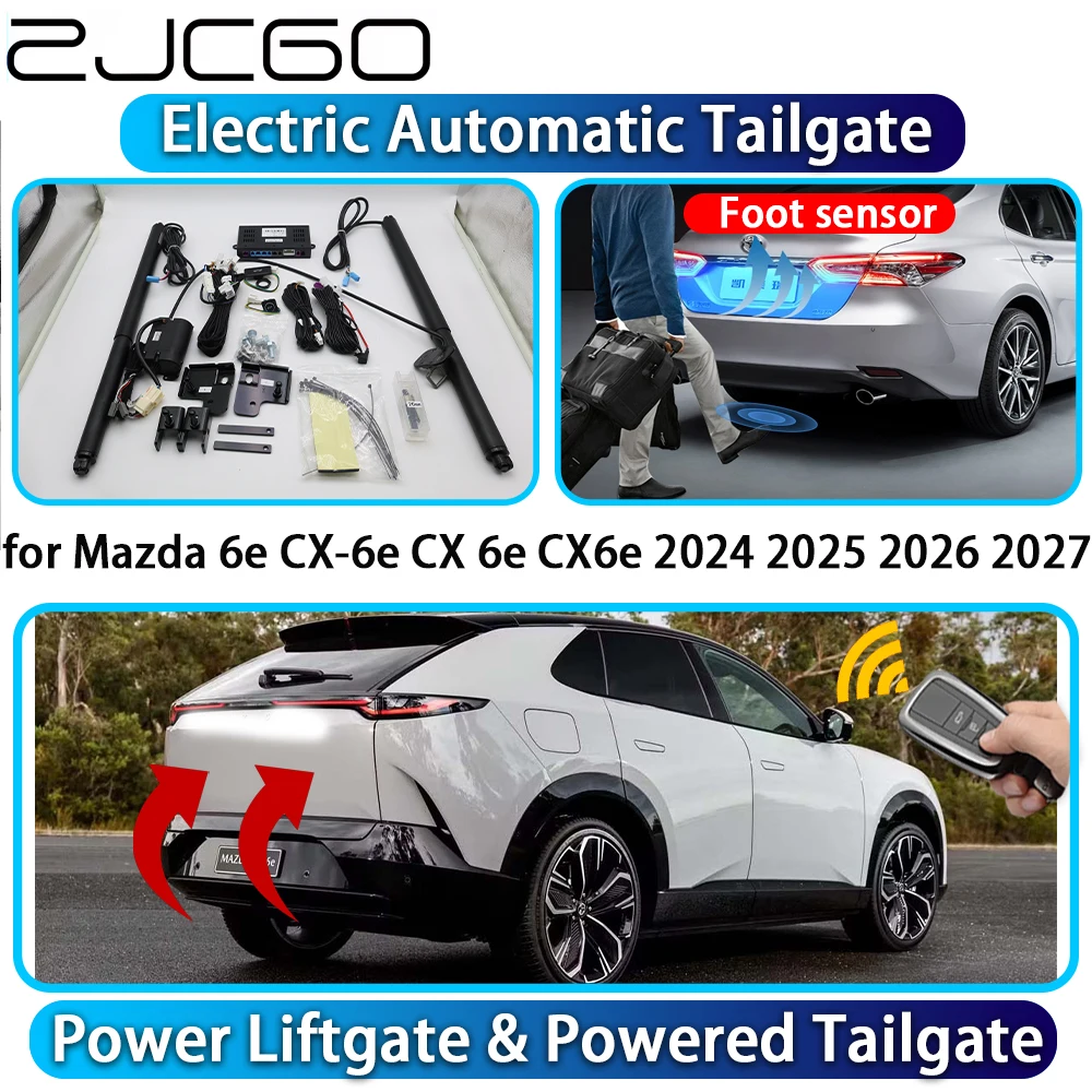 for Mazda 6e CX-6e CX 6e CX6e 2024 2025 2026 2027 Automatic Power Liftgate Powered Tailgate Intelligent System Trunk Lift Kit