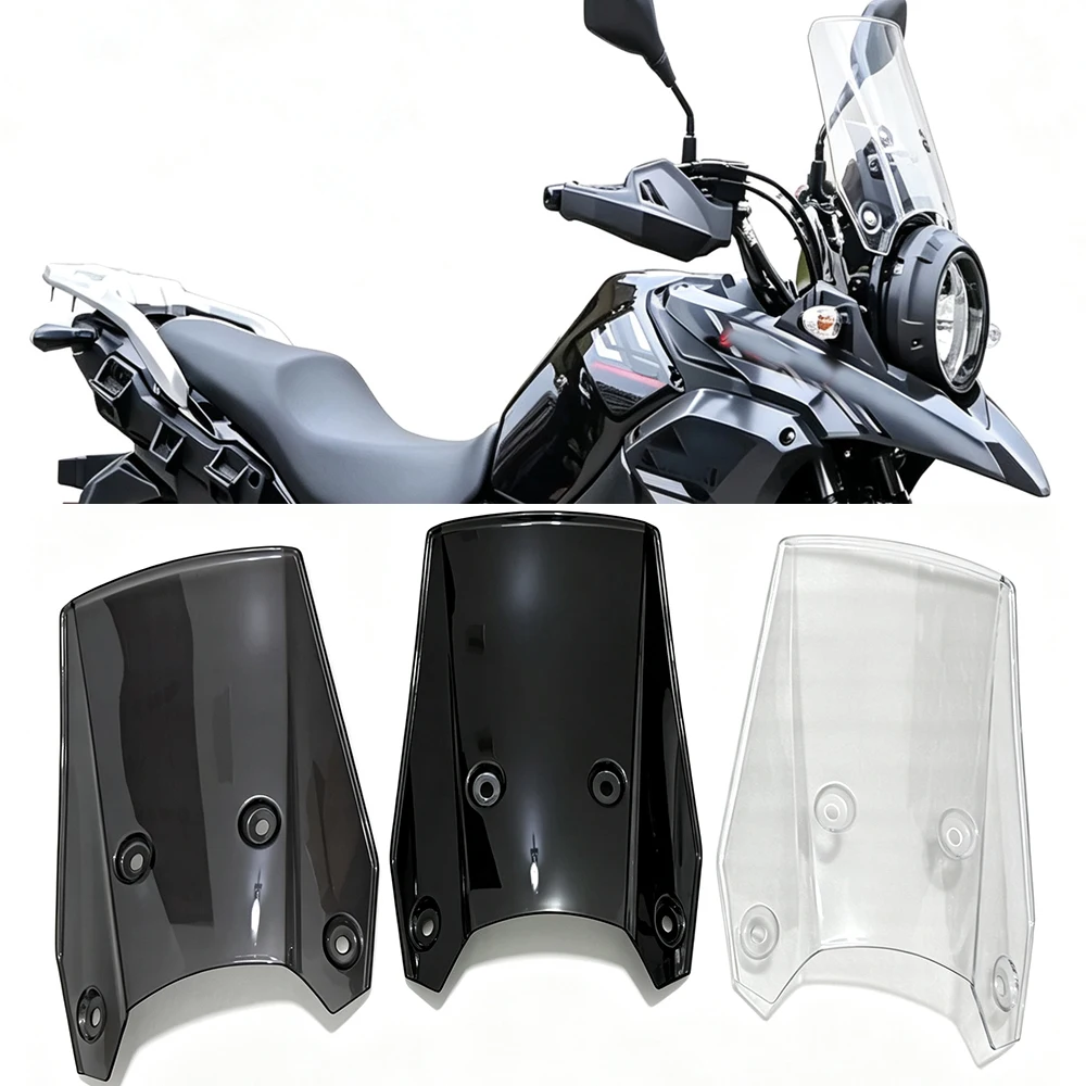 DL250 Windscreen Windshield for Suzuki DL 250 2017 18 19 20 2021 2022 2023 2024 2025 2026 Motorcycle Accessories Wind Deflector