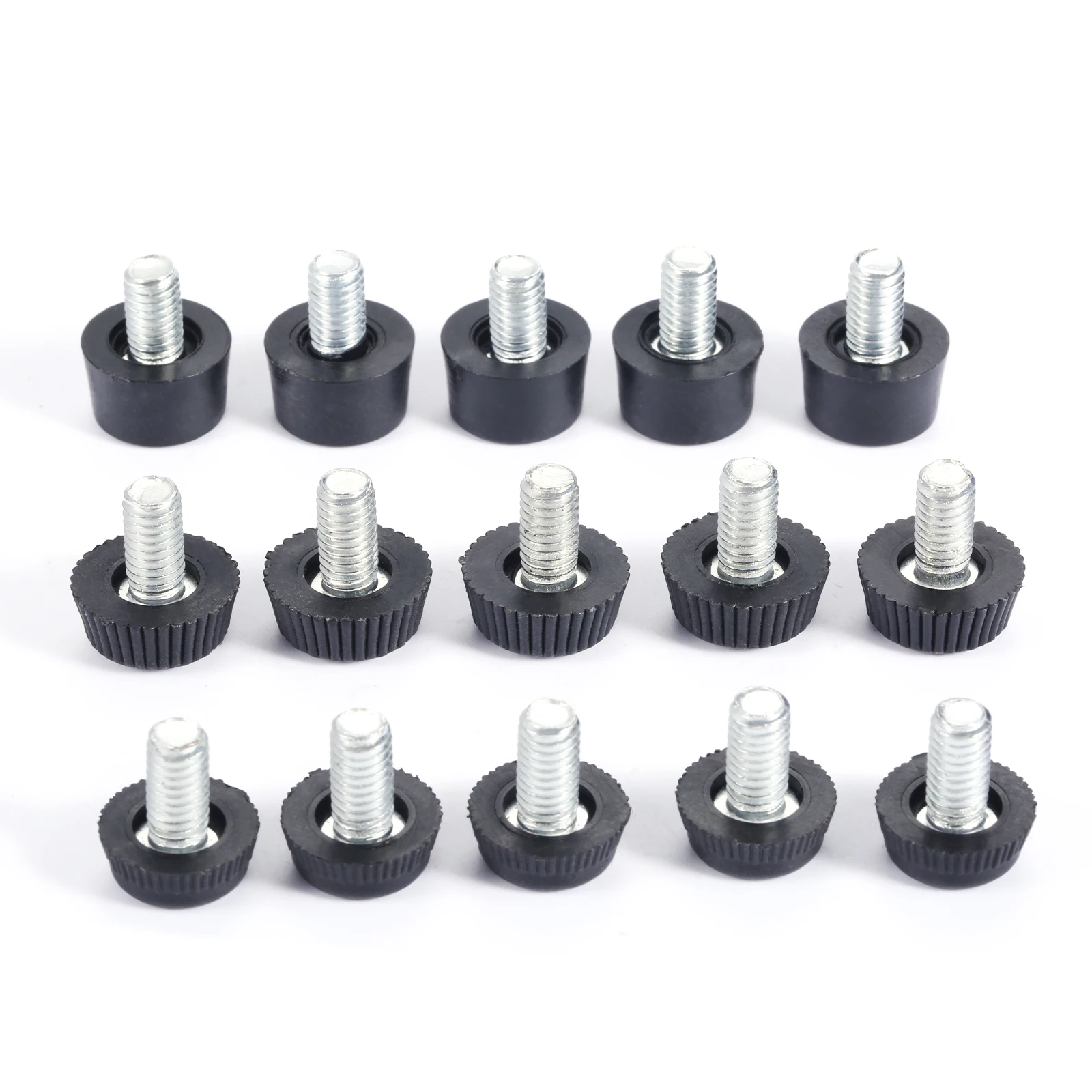 

10pcs Adjusting Furniture Feet M6*10mm Screw Leveling Height Pad Balance Table Chair Sofa Protect Floor Anti-Slip Reduce Noise