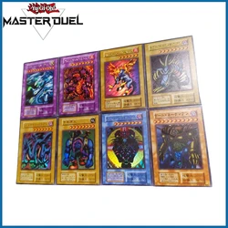 8 pz/set Anime Yu-Gi-Oh fai da te ACG Victory Dragon Game carta da collezione regalo di compleanno di natale ologramma Flash Card Game Boy Toy