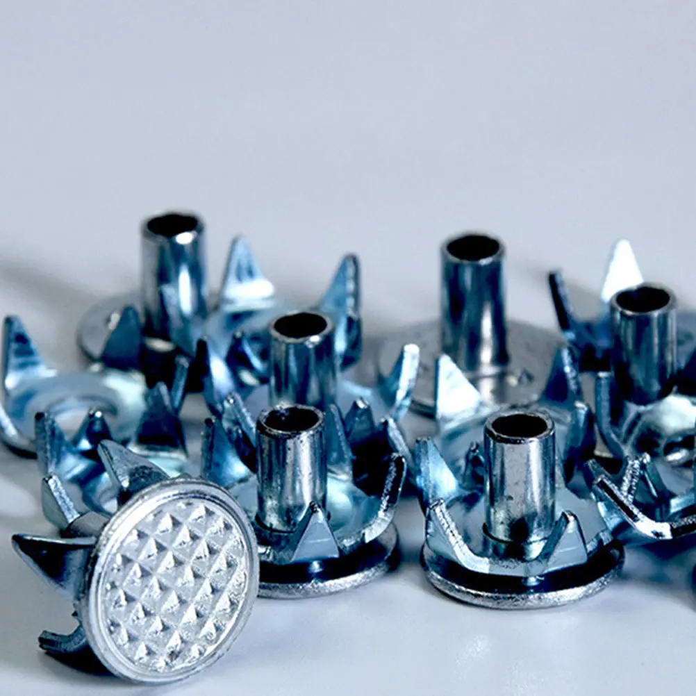 

20pcs Anti Slip Spikes Lightweight Steel Non Skid Grippers for Boots Shoes Ideal Hunting Walking Hiking Portable