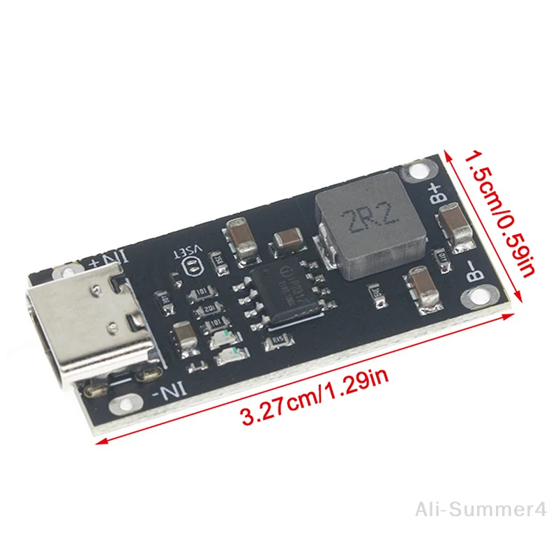 USB type-c entrée haute tension 3A polymère Triple batterie au Lithium carte de charge rapide IP2312 Mode CC/CV 5V à 4.2V