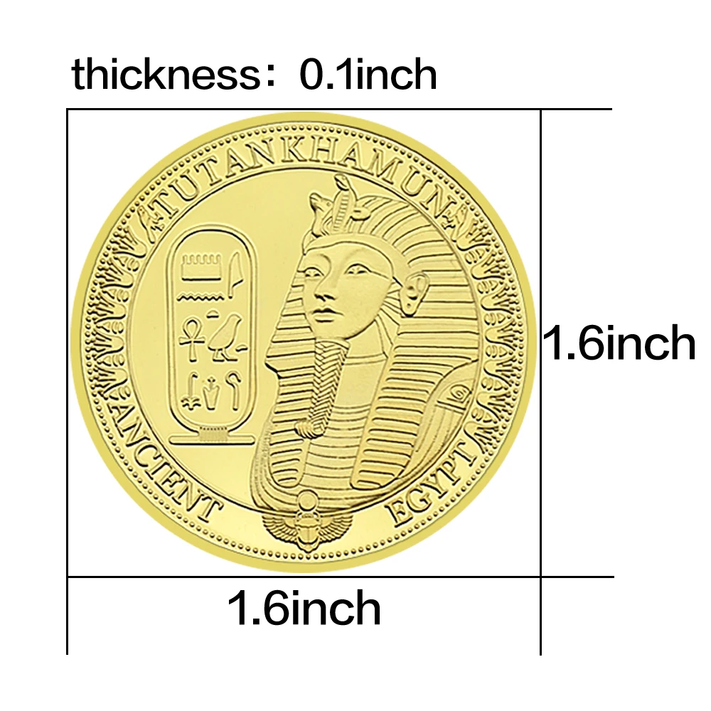 여신 이시스 금화, 고대 이집트 미스터리, 기념 동전 컬렉션, 명절 선물