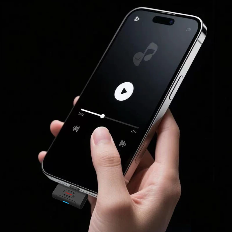 xDuoo MX-C1 جهاز إرسال صوتي بلوتوث 5.4 LE مع صوت عالي الكمون منخفض مع تصميم مدمج وخفيف الوزن