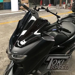 Motorcycle Accessories Windshield Windscreen Aluminum Wind Shield Deflectore For YAMAHA NMAX155 NMAX125 NMAX 2020 2021 2022 2023
