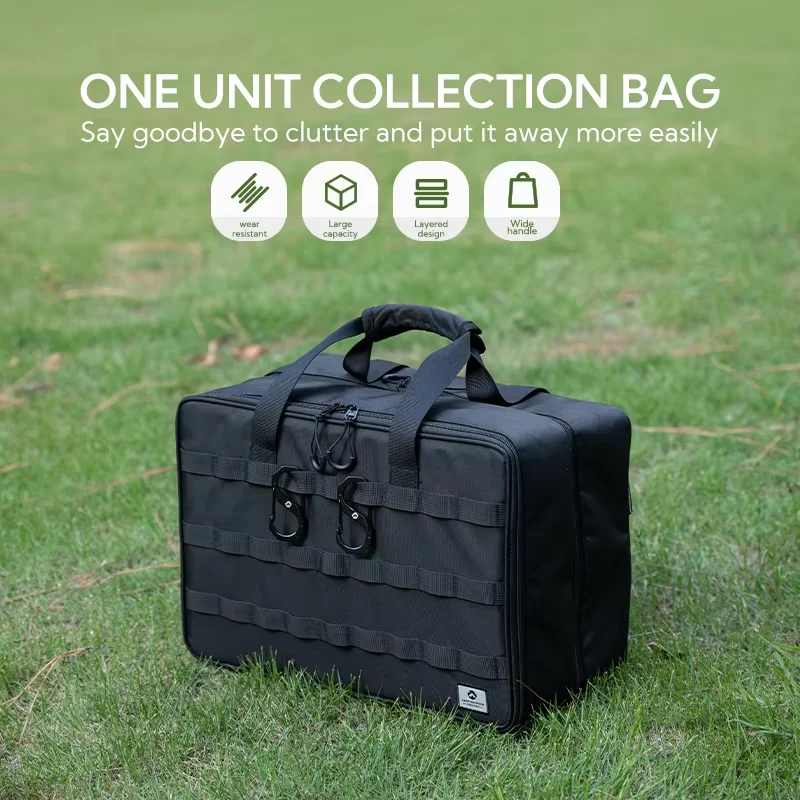 

Campingmoon BK-46 Large Capacity Storage Bag Camping lGT Module Collection Storage Bag Outdoor Tactical Packing Bag