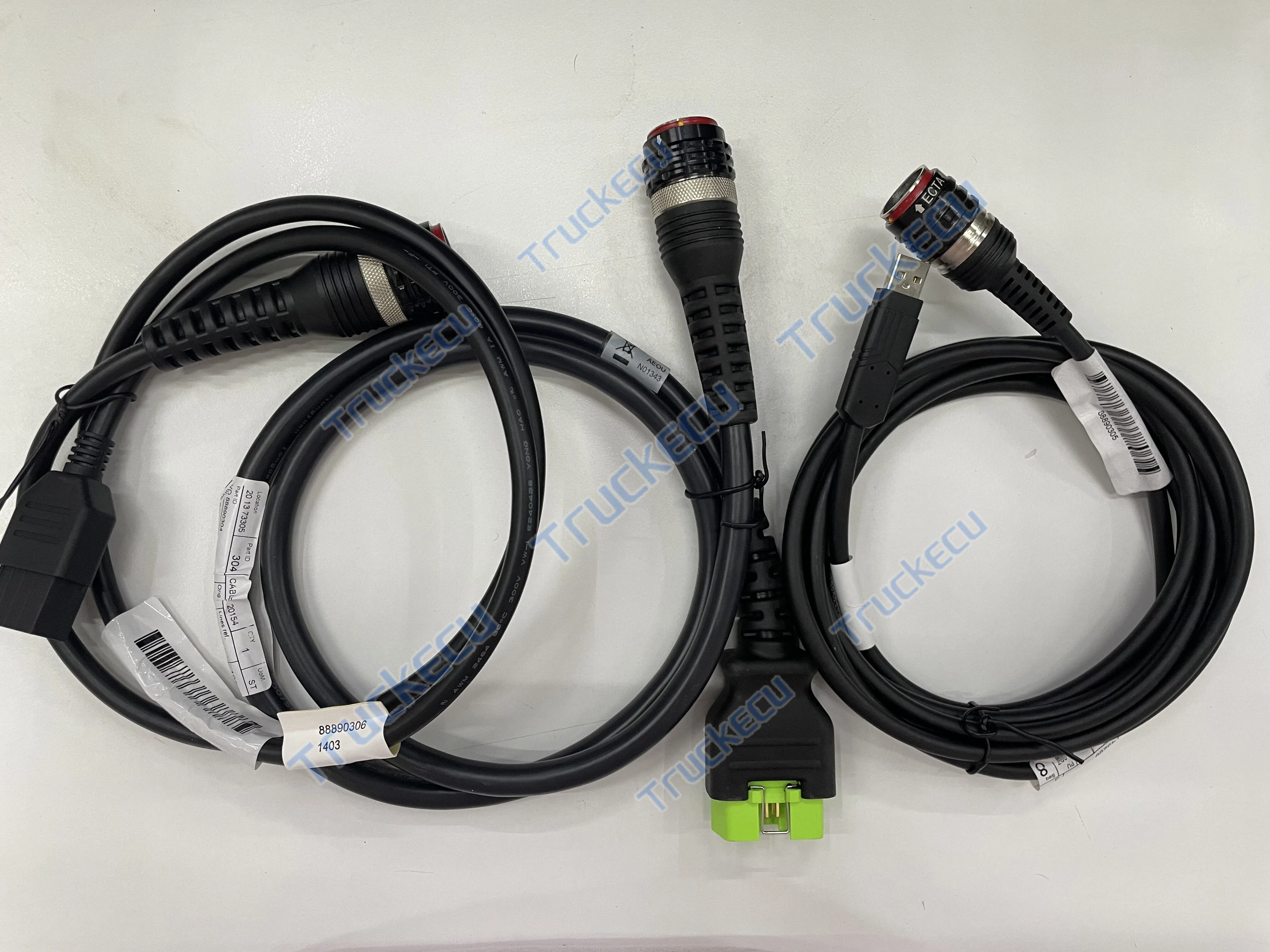 for VOCOM II 88894000 for VOCOM Diagnostic Cable 8 Pin 88890306+OBD2 OBDII 88890304+USB 88890305