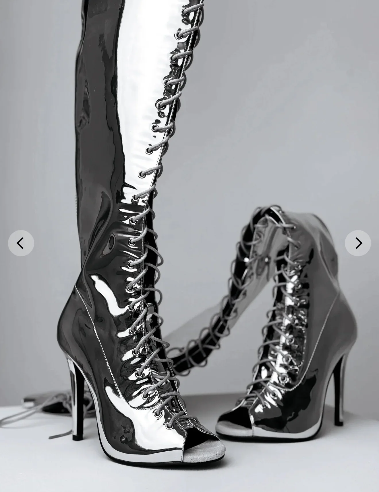 

Женские высокие сапоги выше колена на каблуке, мягкие, на шнуровке, на шпильке, для джазовых и латинских танцев, для улицы, сексуальные ботильоны на шпильке