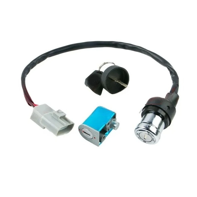 Electric Door Lock Assembly Replacement Compatible with CFMOTO CF850 1000ATV 9AWA-010100-20000 Secure Keyless Entry System