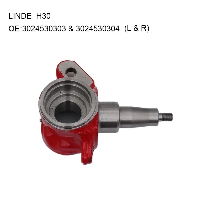 

LINDE 3024530303 & 3024530304 STUB AXLE (STEER) Fork Lift Accessories For H30 One Piece