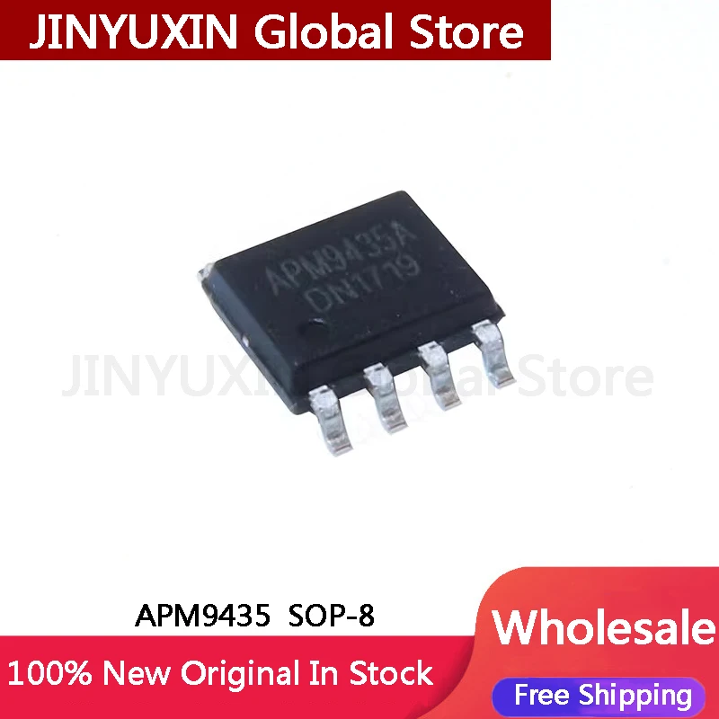 50-100Pcs APM9435 SOP-8 9435A APM9435A IC Chip In Stock Wholesale