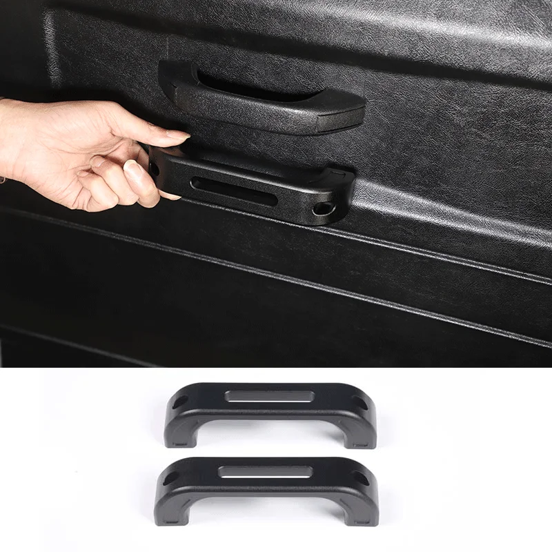 

For 2004-2018 Land Rover Defender 90 110 130 Aluminum alloy black car styling car interior door handle car interior accessories