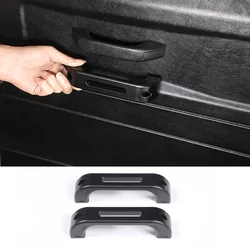 For 2004-2018 Land Rover Defender 90 110 130 Aluminum alloy black car styling car interior door handle car interior accessories