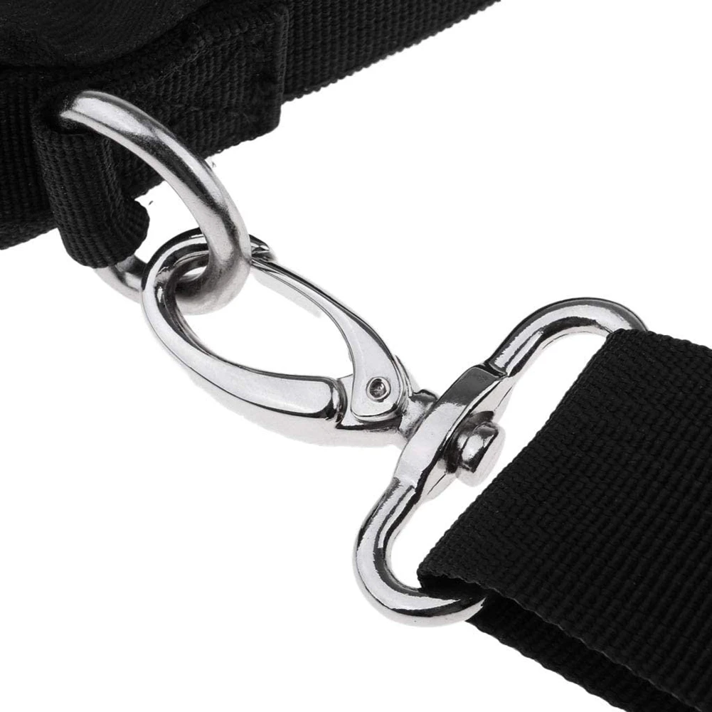 Tas pembawa klub Golf baru tas perjalanan rentang mengemudi tahan air dapat dilipat tas Golf tas jinjing, HITAM