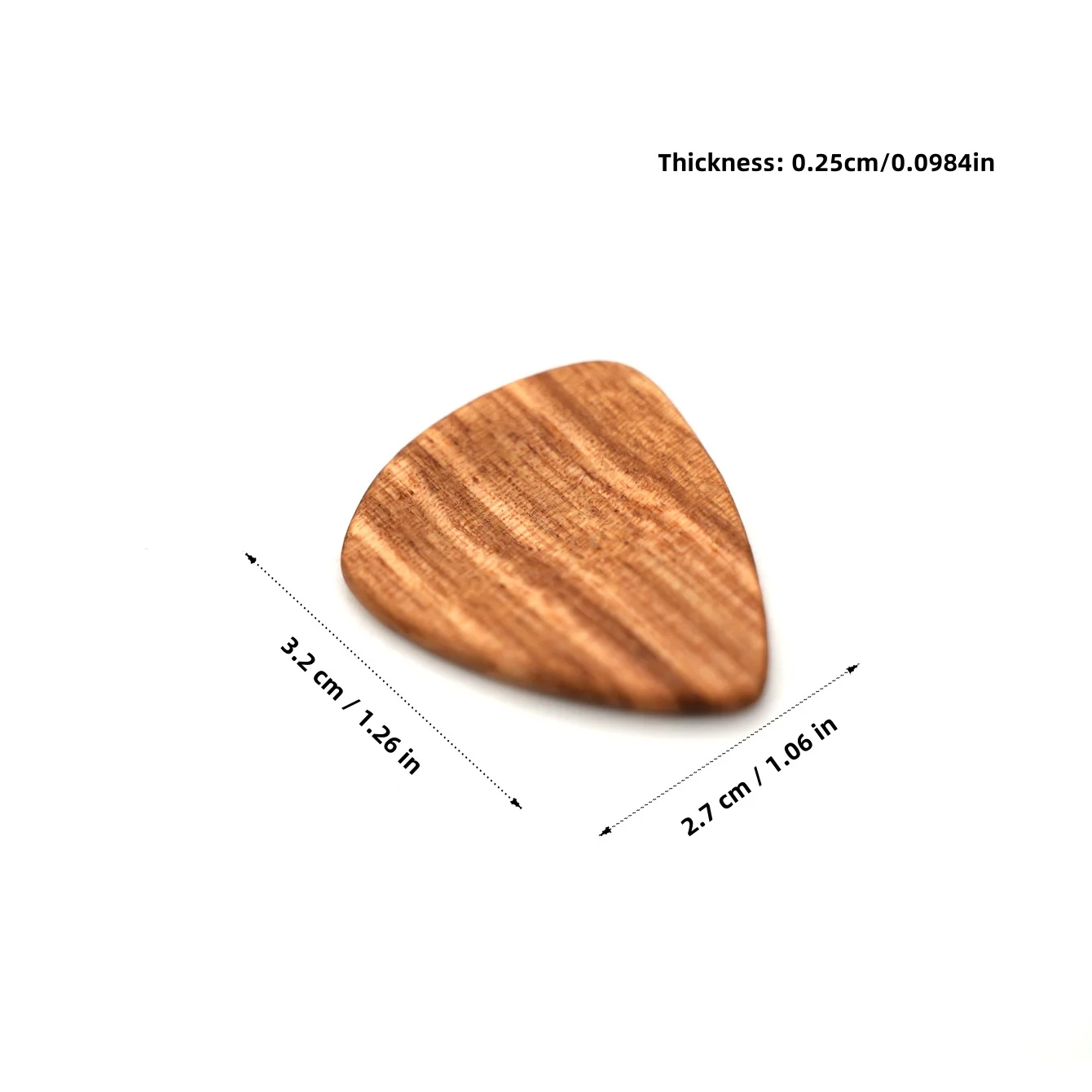 1 palheta de violão simples e leve