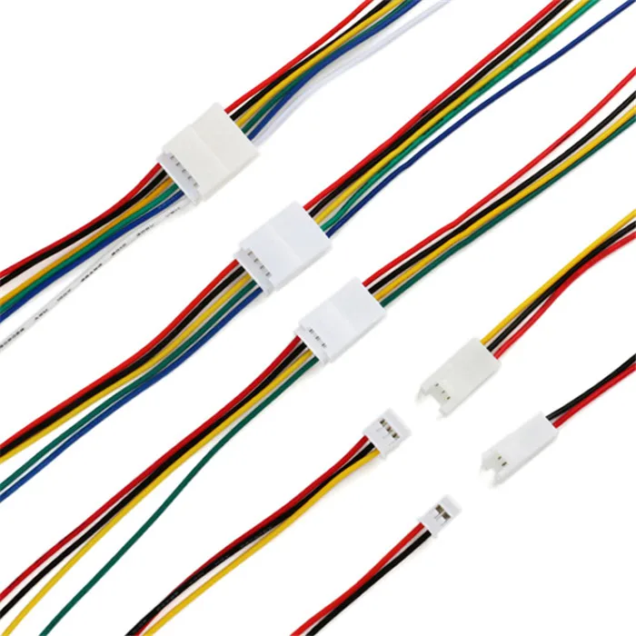 26AWG 150MM HY2.0 Extension male female HY 2.0 pitch 2P/3P/4P/5P/6P/7P/8 pin harness cable 2.0MM pitch 150MM customization made