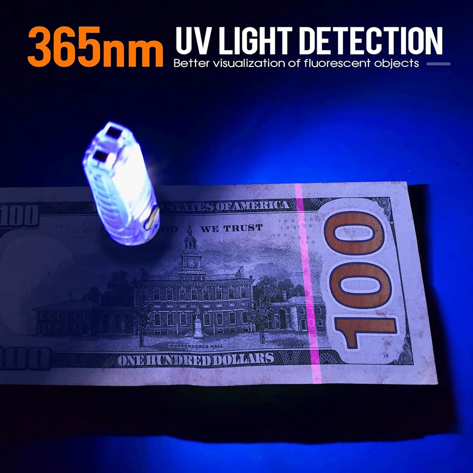 Linterna multifunción TUNENGE S12Pro, mini linterna EDC de 750 lúmenes altos con clip, la mejor opción para la vida diaria