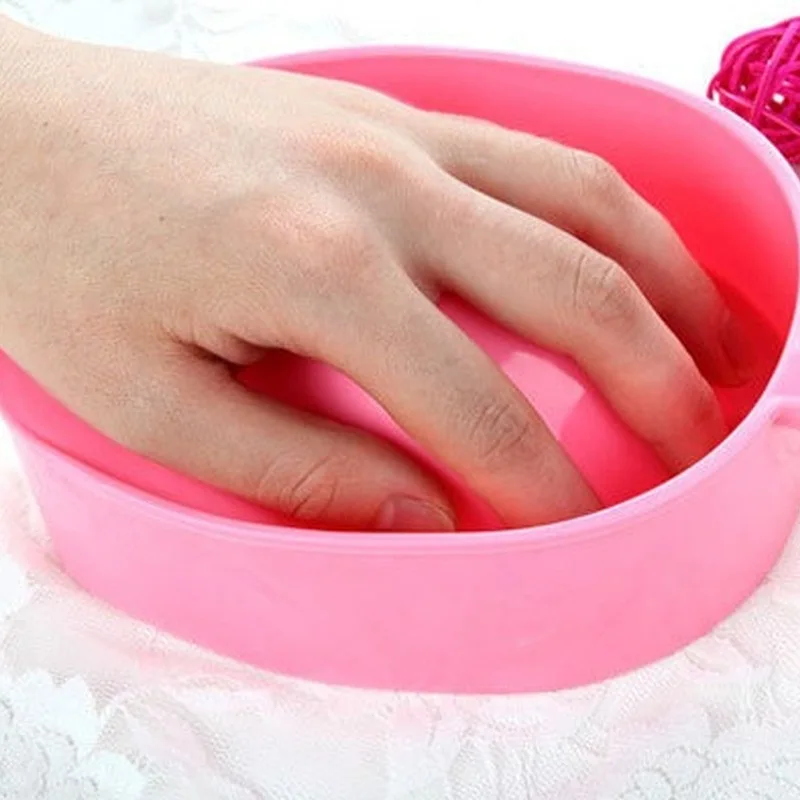 Removedor de esmalte Soak Bowl, Acrílico Nail Art Tratamento, Dedo durável, Bubble Bowl, Ferramentas de saúde, Manicure Ferramentas