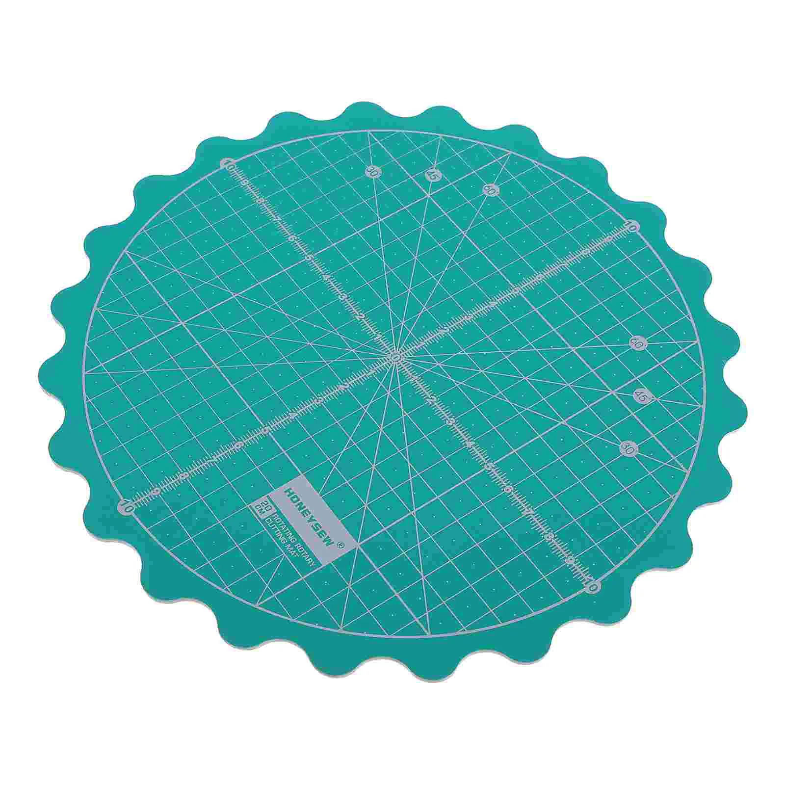 

Cutting Mat Durable Rotary Template Spinning Rotating Board Plastic Projects Small