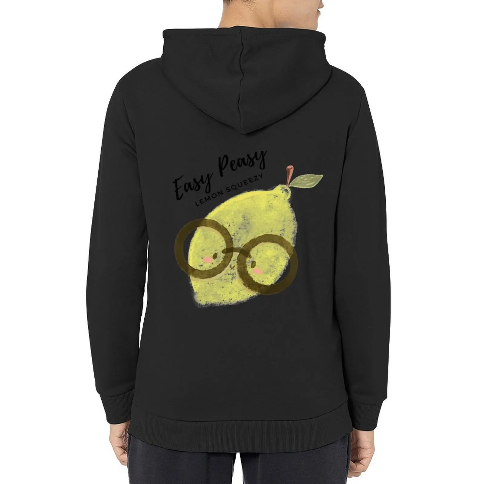 

Easy Peasy Lemon Squeezy (Baby Blue) Hoodie autumn new products japanese style men clothes mens designer clothes mens hoodie