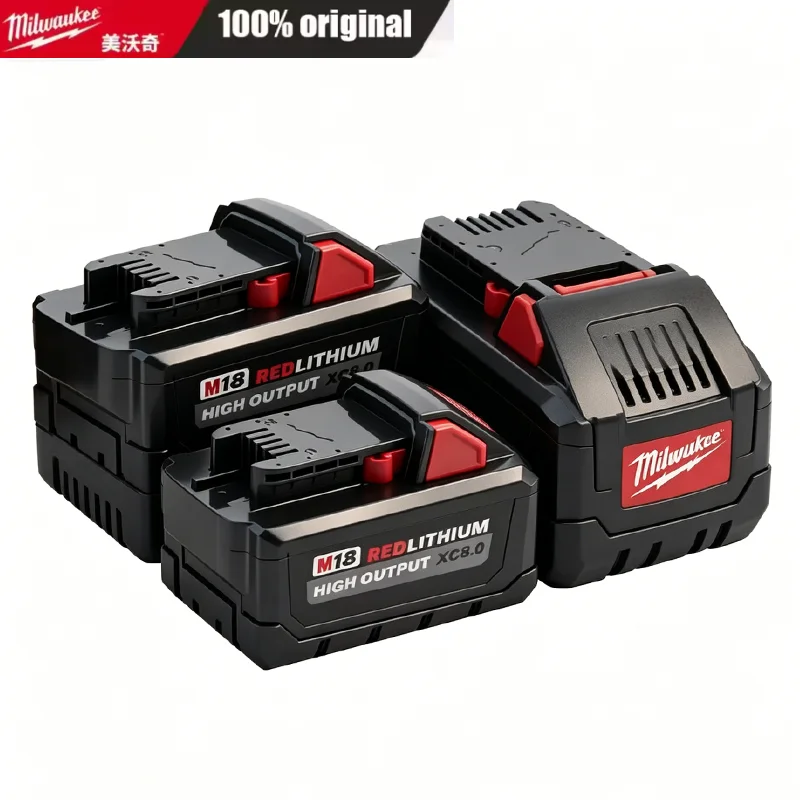 

100% original Milwaukee M18 XC 18V 8.0Ah, for Milwaukee tool Rechargeable battery 18V 48-11-2830 0730-20 21700 cell M18 battery
