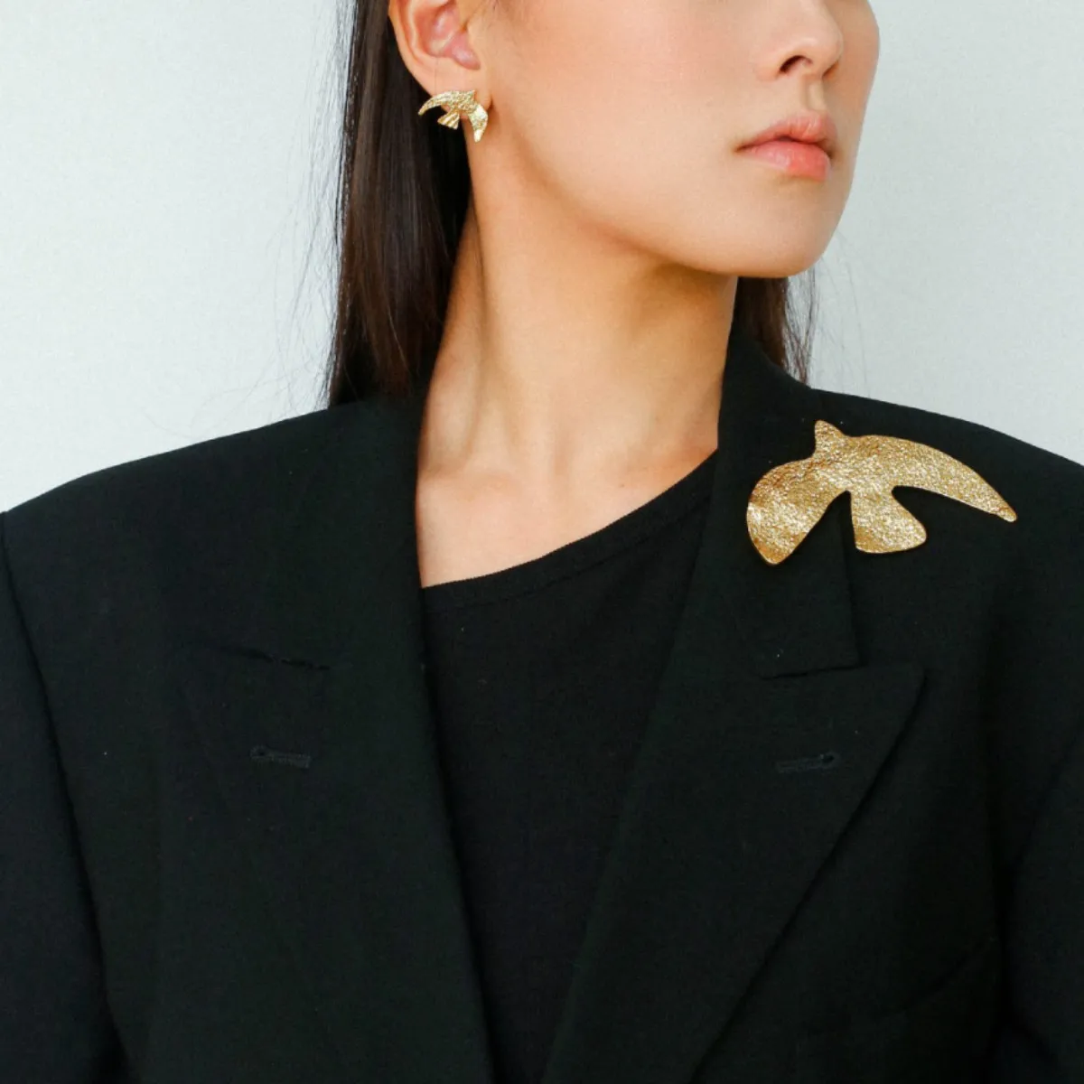 Peace dove retro exquisite animal brooch fashion pin sweater quality accessories women jewelry view 6