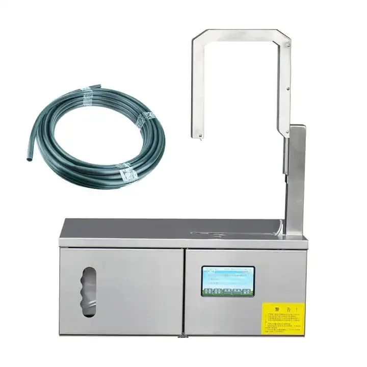 

Circular Item Rope Wire Cable Banding Machine 12mm Plastic Opp Tape Strapping Machine