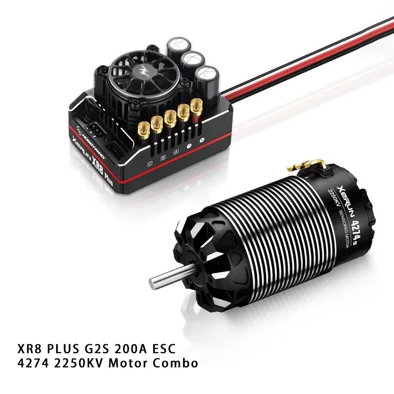 Hobbywing Xerun XR8 Plus G2s 200A センサー付きブラシレス Esc