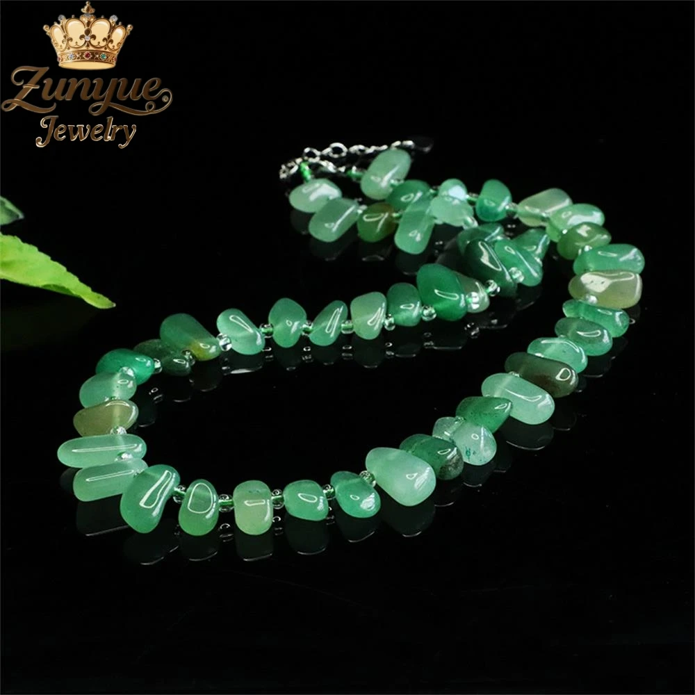 

High-End Natural Dongling Jade Long-Toothed Conical Necklace Luxury Quality Fashion Jewelry Exquisite Elegant Popular Charms