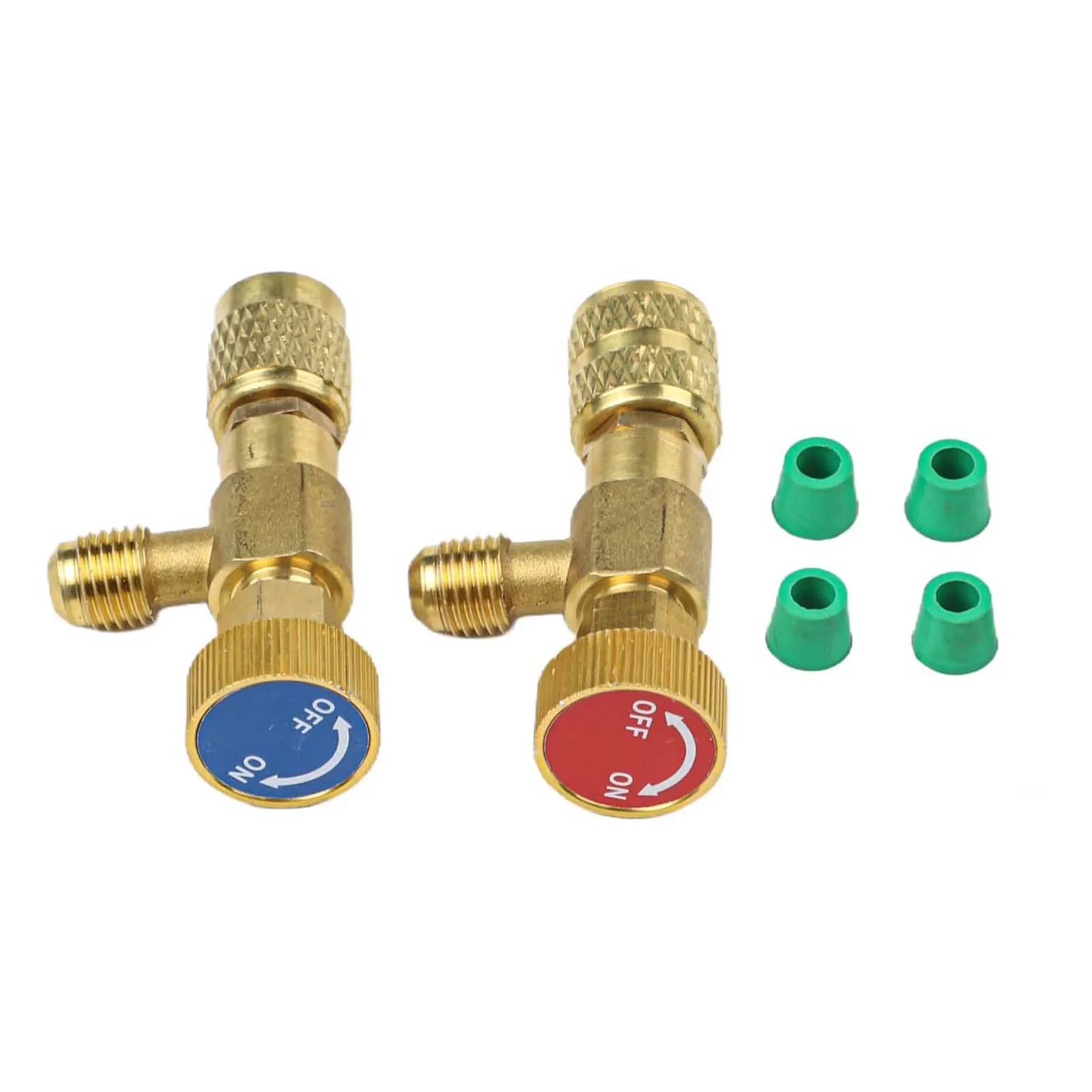 Coupler Air Conditioning adapter Gold Replacement Adjustable Charging For R22/R410A Safety Valve Industrial New Useful